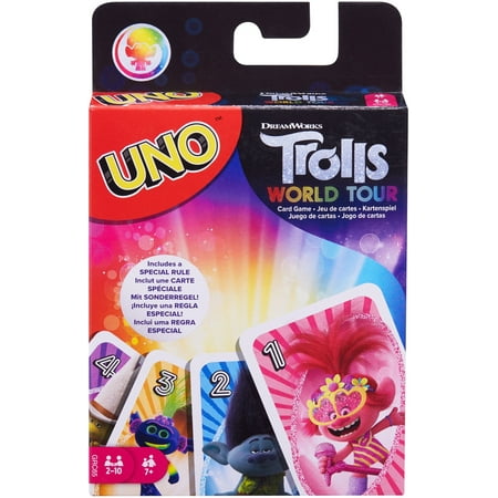 UNO Trolls: World Tour Card Game