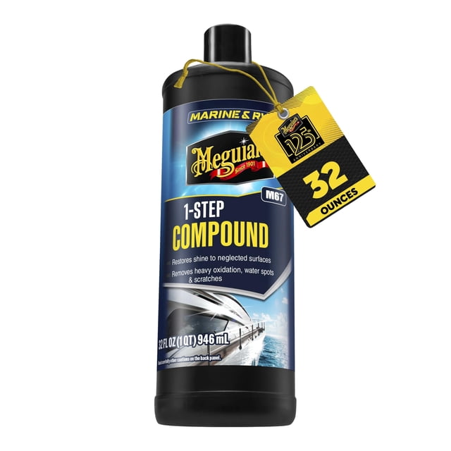 Meguiar's M6732 Marine/RV One Step Compound - 32 oz