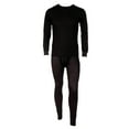 Ventana Men's Thermal Sets Waffle Knit Long Johns 2 Piece Underwear Top