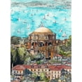 thumbnail image 2 of Wang, Melissa 25x32 Gold Ornate Wood Framed with Double Matting Museum Art Print Titled - US Cityscape-San Francisco, 2 of 4