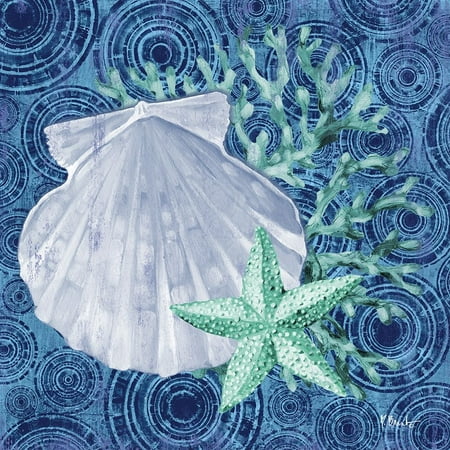 Silverplate Shell - Silverplate Shells I Poster Print by Paul Brent