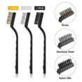 thumbnail image 3 of 3d Printer Nozzle Cleaning 4.7in Less Steel Wire Toothbrush, 3 of 5