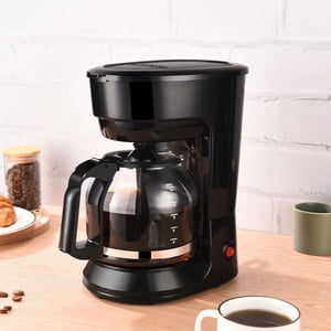 Kanvicart 12 Cup Coffee Maker Black Drip Coffee Maker