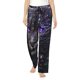 thumbnail image 1 of Fotbe Purple-Eyed Floral Leopard Pantalones de Pijama para Mujer, Pantalones de Dormir, Pantalones Pj con Cordón y Bolsillos-3X-Large, 1 of 6