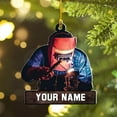 thumbnail image 6 of Personalized Welder Ornaments Custom Name Welder Christmas Ornament Custom Welder Gifts Welder Ornaments for Christmas Tree Welder Christmas Ornament (WD 10) - 3121, 6 of 8