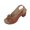 Brown, variant on AUDeals Women Elegant Mule Sandals, Open Toe Wedge Summer Shoes for Beach Vacation Casual Outfits and Warm Weather Styling