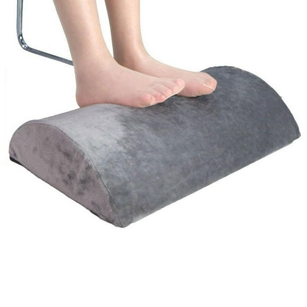 Repose-Pieds Pour Dessous De Bureau Au Travail, Coussin Semi-Circulaire En Mousse À Mémoire De