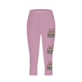 thumbnail image 3 of Pantalones de Ajuste Seco de la Moda de las Mujeres Imprimidas Leggings, Deporte de Yoga Elástico de Poliéster Elástico Respirable, 3 of 7