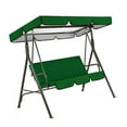 thumbnail image 1 of Chok Swing Canopy Top Cover Garden Swing with Seat  Black, 1 of 9