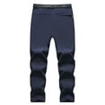 thumbnail image 5 of Njoeus Summer Pants Mens Cargo Pants Men'S Straight Cargo Pants Elastic Waistband Pants Outdoor Climbing Skiing Fitness Pants With Pockets S-6Xl(Big &Tall Size) Pants On Clearances, 5 of 9