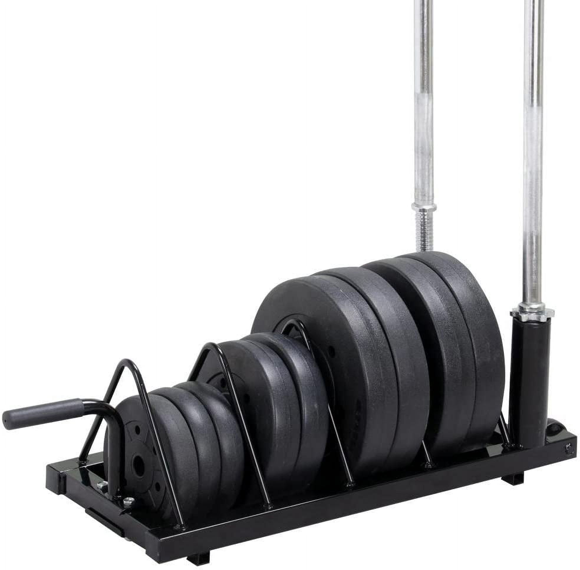 GMNIU Dumbbell Barbell Weight Lifting Rack Stand Only Fitness Multilevel Horizontal Storage Mental Organizer for Home Gym