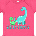 thumbnail image 4 of Inktastic Sister-saurus Cute Brontosaurus Family Boys or Girls Baby Bodysuit, 4 of 5