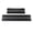 Black, variant on Walbest 4Pcs 3D Carbon Fiber Auto Car Door Sill Stickers Anti-Scratch Protection Cover