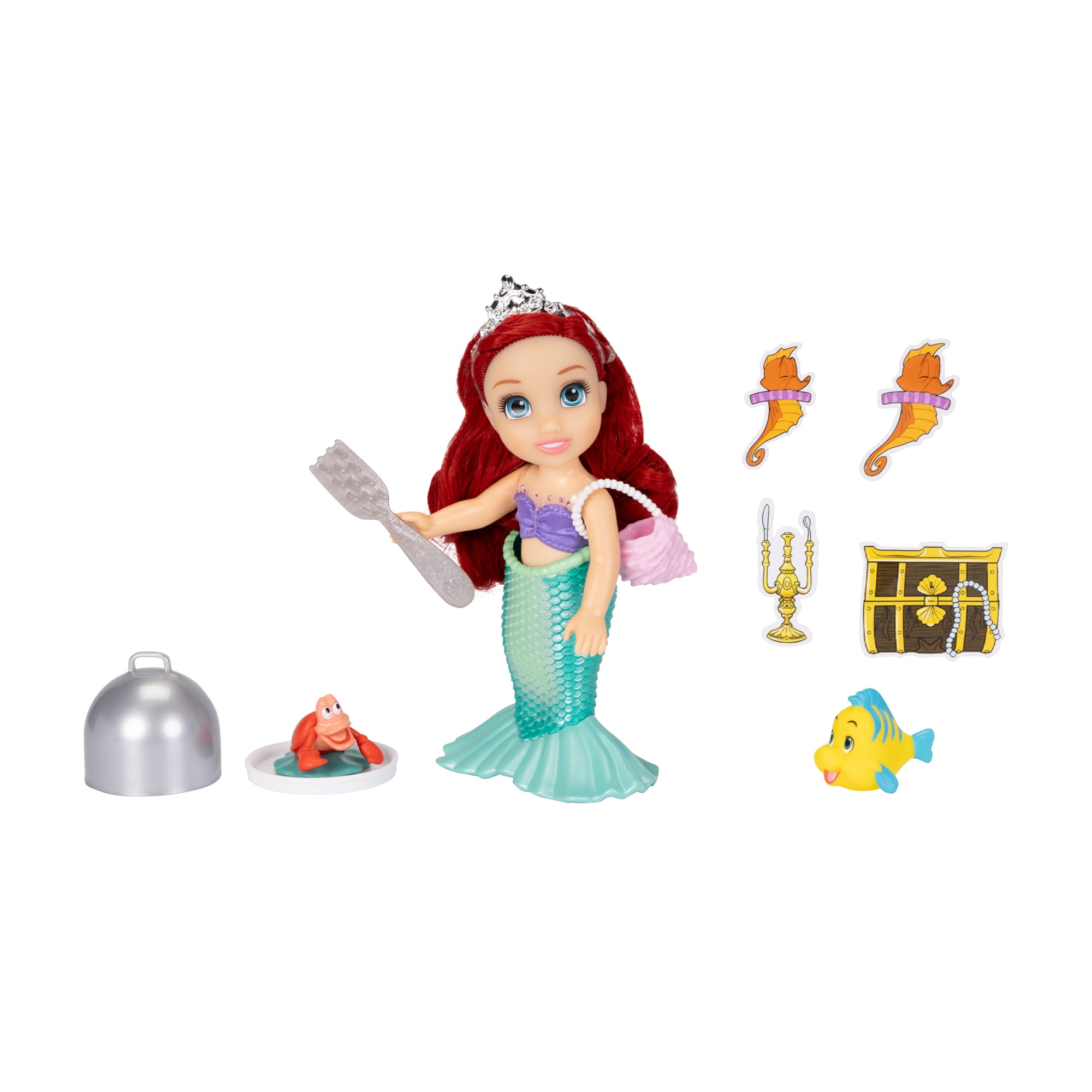 Disney Princess Sea and Land Ariel Petite Doll Set  (图4) Disney Princess Sea and Land Ariel Petite Doll Set  (图4)