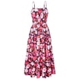 thumbnail image 1 of Vestido de verano GRACE KARIN con tirantes finos y estampado floral, 1 of 7
