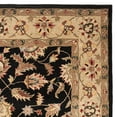 thumbnail image 3 of SAFAVIEH Heritage Augustine Traditional Wool Area Rug, Black/Gold, 11' x 17', 3 of 3