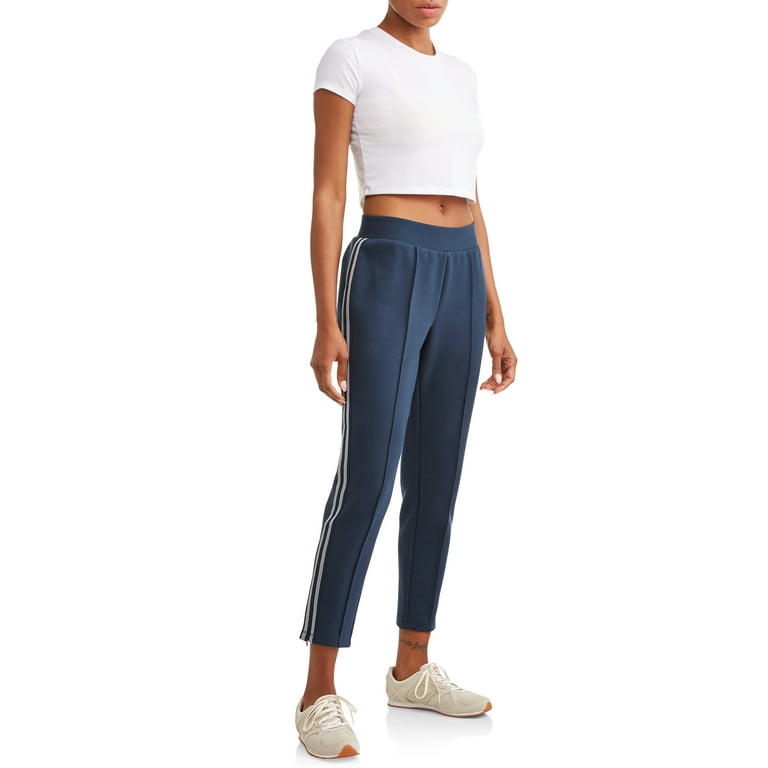 Avia Women s Athleisure Travel Pant With Side Stripe Walmart