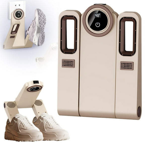 Homesteed Portable Shoe Dryer Electric Footwear Dryer Constant Temperature Fast Drying Odor Control for Sneakers Boots Home Travel