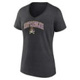 thumbnail image 2 of Women's Charcoal ECU Pirates Campus V-Neck T-Shirt, 2 of 3