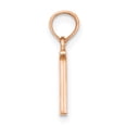 thumbnail image 2 of Diamond2Deal 14K Rose Gold Block Letter N Initial Pendant for Women, 2 of 5