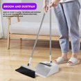 thumbnail image 4 of 1 Set Broom And Dustpan Broom With Dustpan Set Foldable Broom Set For Cleaning Home Outdoor, 4 of 8