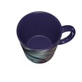 thumbnail image 5 of Elegant Butterfly Coffee Mug Fun Custom Ceramic Mugs 11oz Navy Blue, 5 of 5