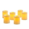 Candle Impressions 1.75 in. Cream Wax Votive Candle - Set of 6