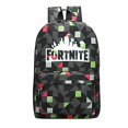 thumbnail image 1 of Galaxy Fortnite 20l Battle Royale Rucksack Boys Glow In Dark School Bag, 1 of 5