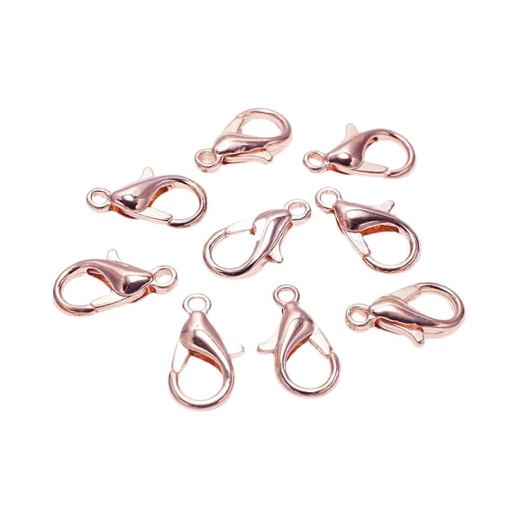 DESIGNICE Lobster Claw Clasps,Electroplating Process Diy Jewelry,Exquisite Clasp Hook Necklace,Goldtone