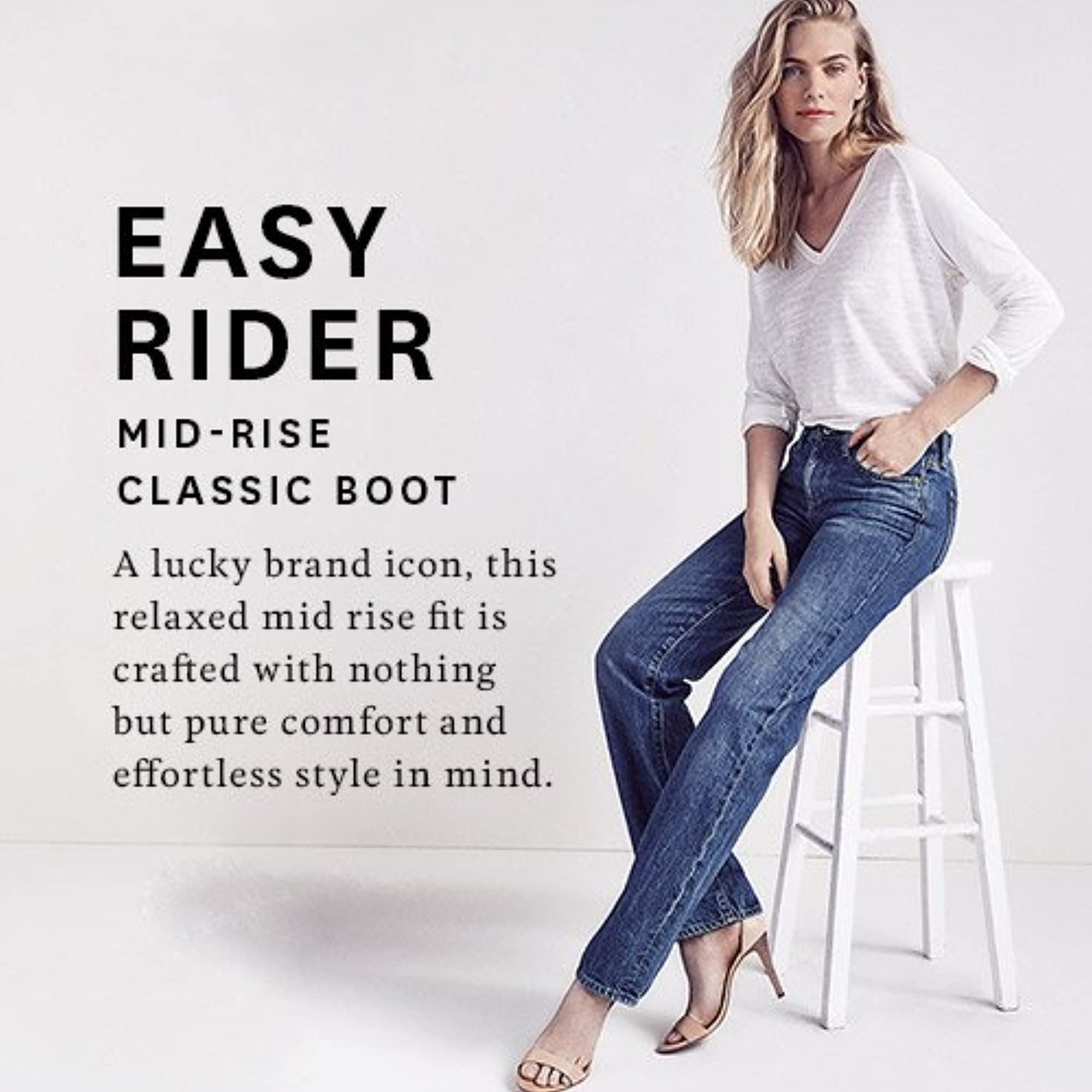 Mid Rise Easy Rider Bootcut Jean 