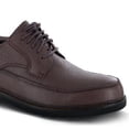 thumbnail image 3 of Apex Men's Moc Toe Oxford Dress Shoes Brown Size 9 W, 3 of 3
