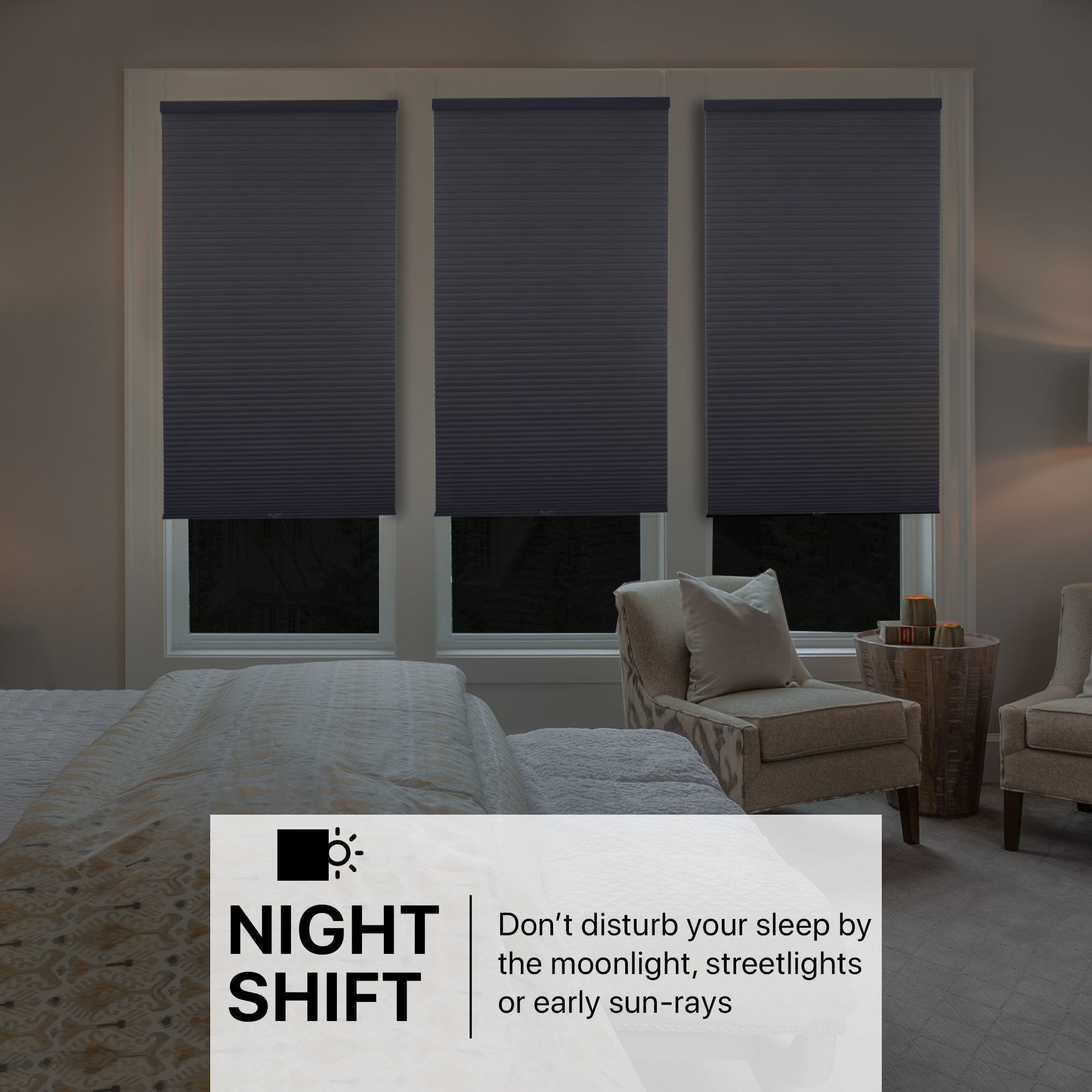 Chicology Cordless Cellular Shade, Light Filtering, Morning Chicology Cordless Cellular Shade, Light Filtering, Morning