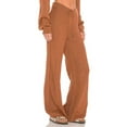 thumbnail image 2 of SNDYS Women's Lounge Hendrix Knit Pant in Mauve, 2 of 3