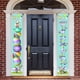 thumbnail image 4 of Decoraciones de pancartas de Pascua - Cajas de regalo de la puerta principal exterior interior de 71x12 pulgadas con globos en corazones - Decoración colgante de poliéster resistente al clima 600D, 4 of 6