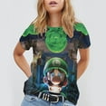 thumbnail image 5 of Luigi's Mansion Unisex Short-sleeve Shirt For Men Women Novelty 3D Print T-Shirt Soft Comfortable Tee Shirts, 5 of 7