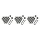 thumbnail image 1 of Sidaley Paquete de 20 tapas de tuercas de rueda de coche, cubierta de tornillo de cubo de coche universal, protectores de tuercas de automóvil Type2 NO2, 1 of 6