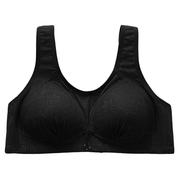 Lovable Women Cotton Printed Design Seamless Non-Padded with Adjustable  Strap Wire-Free Full Coverage Bra - Classic