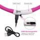 thumbnail image 2 of Collar con luz LED para perros, recargable por USB, collar de seguridad para mascotas de longitud ajustable para perros y gatos, 2 of 5