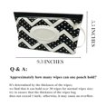 thumbnail image 4 of VOONGOR Baby Wipes Dispenser Wipe Case with 2 Pcs Portable Travel Wipes Pouch Refillable Diaper Wipes Holder Container with Lids and Sealing Design Flushable Bathroom Storage Box, 4 of 5