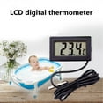 thumbnail image 2 of Digital Thermometers Water Temperature Measure Meter with External Probe Temperature Monitors for Aquarium Freezer  White 2 meters, 2 of 4