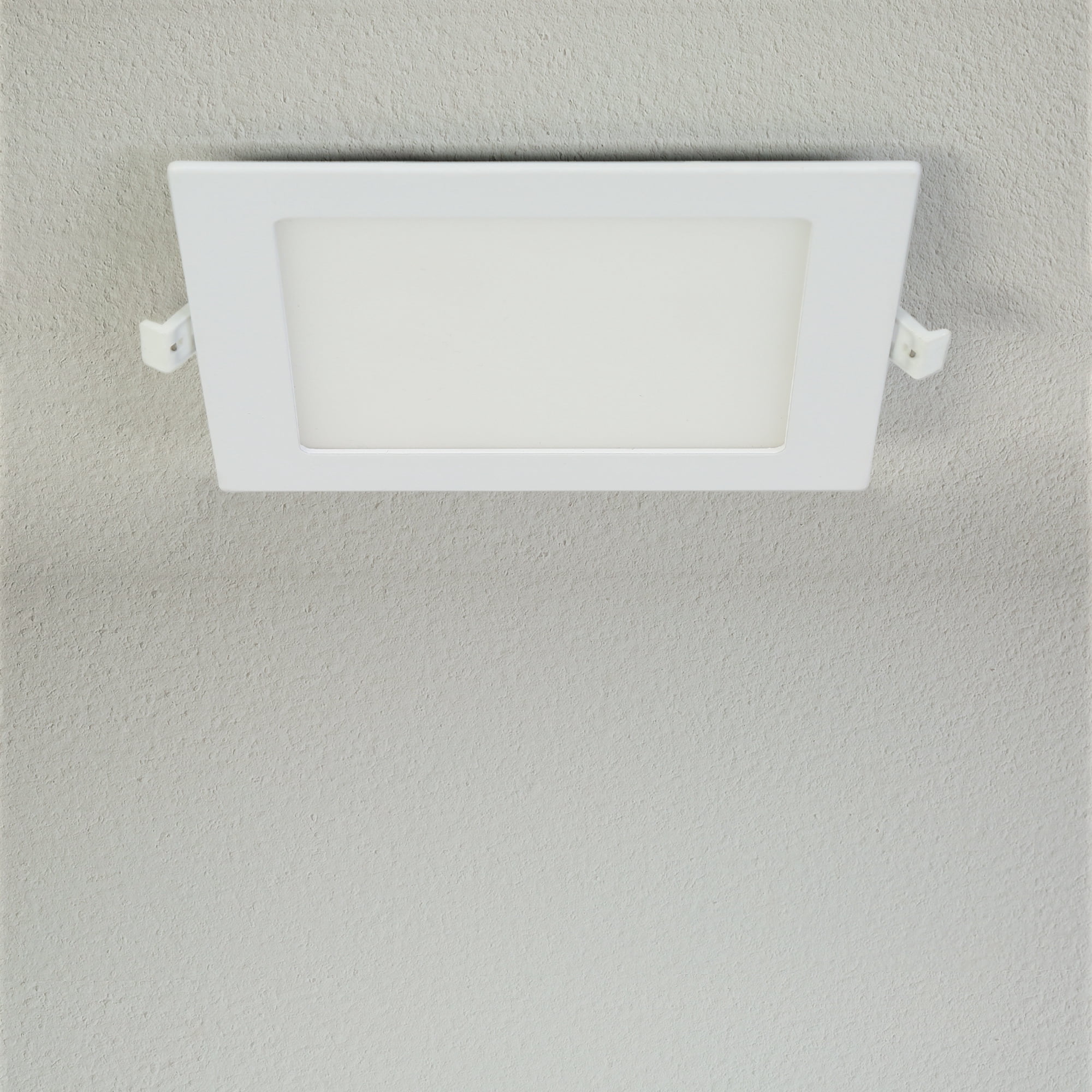 LNC 6 Inch Square LED Recessed Light,12W,3CCT,1100LM,Dimmable,Canless,Energy Star,ETL Listed,for Kitchen,Living Room,Bedroom