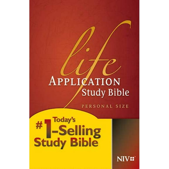 Pre-Owned NIV Life Application Study Bible, Personal Size Hardcover