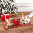 thumbnail image 4 of Holloyiver Christmas Table Decorations for Dinner Party Xmas Desktop, Wooden Display Santa Snowman Noel for Home Restaurant Cafe Table Decoration Merry Christmas Holidays Centerpiece, 4 of 7