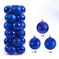 thumbnail image 3 of 24 bolas navideñas de 6 cm, bolas grandes para árbol de Navidad, adornos colgantes para decoración de fiestas en el hogar, regalos de Navidad de Año Nuevo 2025, accesorios, 3 of 5