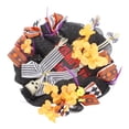 thumbnail image 4 of Coronas colgantes para puerta, decoraciones coloridas para fiesta de Halloween, para puerta delantera, pared, chimenea, porche delantero, 4 of 8