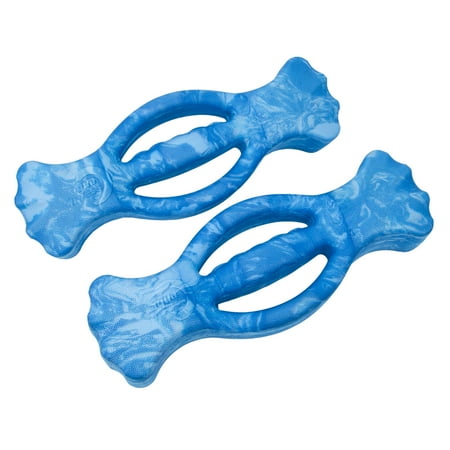 Aqua Fitness® Sphere Ergo Dumbbells, 2 Count, EVA Foam Dumbbells, Chlorine Resistant