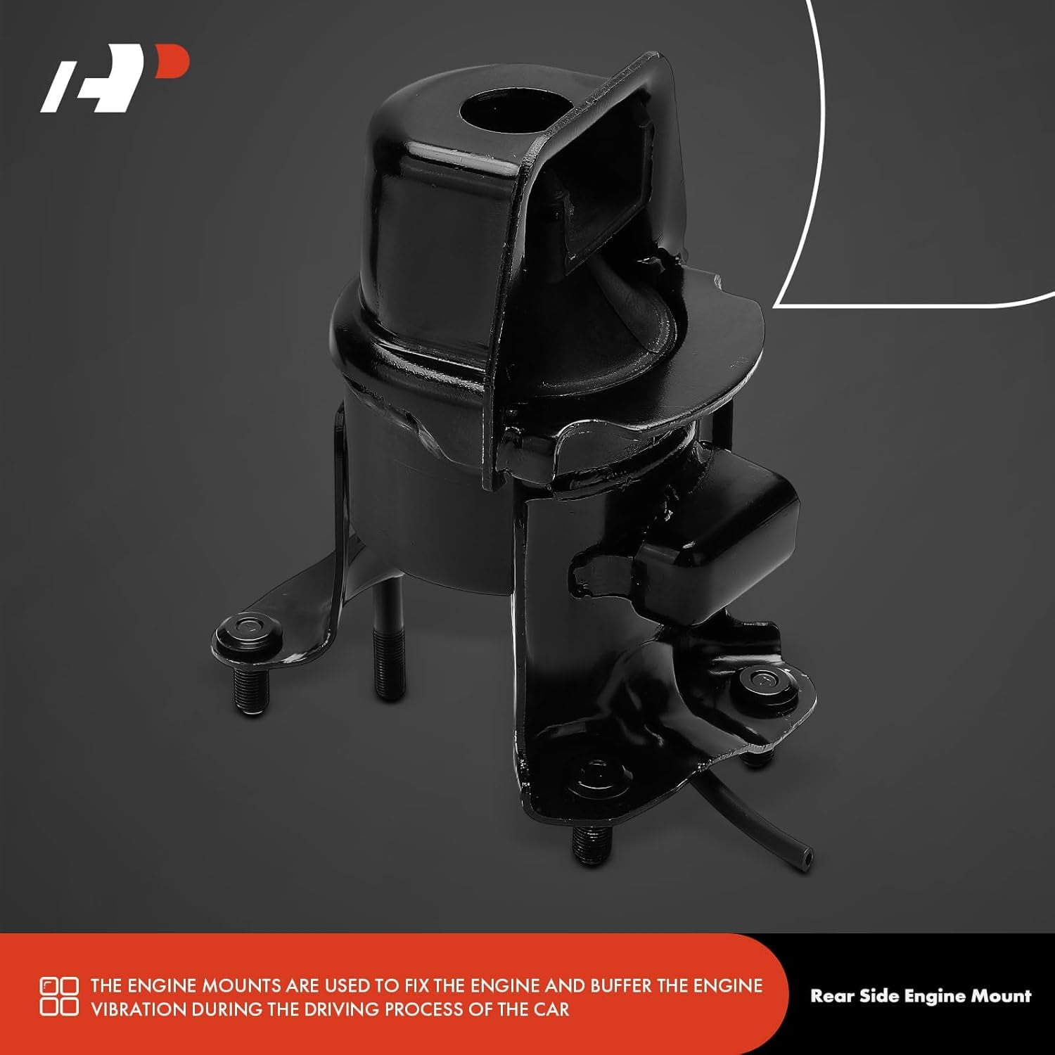 A-Premium Rear Engine Motor Mount Compatible with Toyota Avalon 2019-2022, Camry 2018-2024 & Lexus ES300h 2019-2024, 2.5L