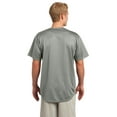 thumbnail image 2 of Sport-Tek PosiCharge Tough Mesh Full Button Jersey-S (Silver), 2 of 6