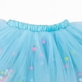 thumbnail image 4 of Kaprioy Toddler Girl Tutu Skirt Colorful Pom Poms Skirts Elastic Waist Birthday Tutu Outfit Princess Ballet Dancing Dress, 4 of 6