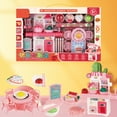 thumbnail image 2 of Sentmoon Kids Toy Gift for Her Children's Play Home Toys Kitchen Small Appliances Tableware Dressing Table Accessories Gift Box Kindergarten Training Class Gifts, 2 of 8